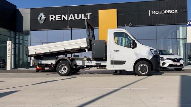Renault Master sklopný valník L3H1P4 - Blue dCi 165k - Cool - Biela Mineral смотреть онлайн