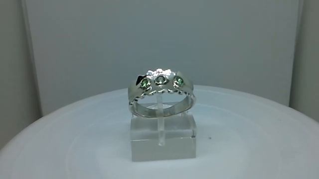 Кольцо с зелеными гранатами и зеленый сапфир. От автора смотреть онлайн