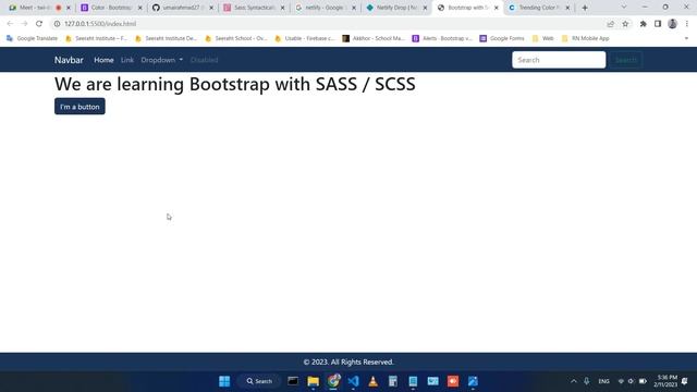 13 - Last Class | SASS | SCSS | Bootstrap | How to begin career | Muhammad Umair Ahmad смотреть онлайн