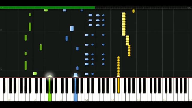 Aventura - Cuando volveras [Piano Tutorial] Synthesia | passkeypiano смотреть онлайн