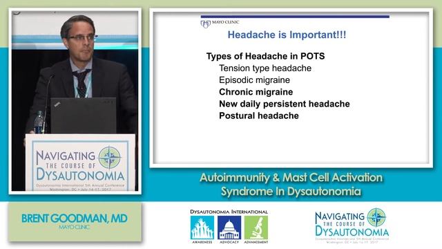 Autoimmunity & Mast Cell Activation in Dysautonomia смотреть онлайн