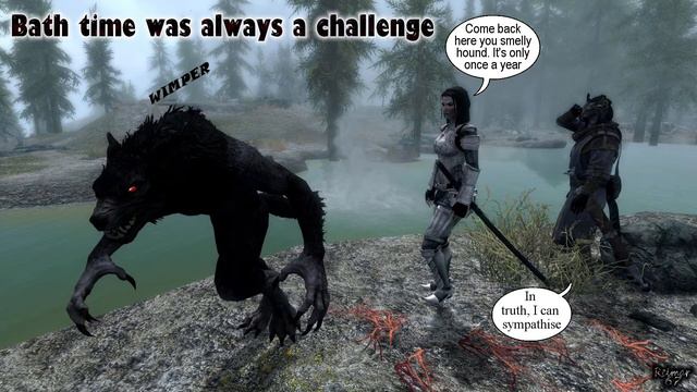 Idiot Elf in Skyrim - 033 - Werewolf Jokes - Part 1 смотреть онлайн