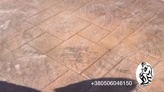 Укладываем бетон.??.печатный бетон на ступенях.? смотреть онлайн