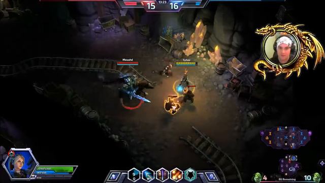 Heroes of the Storm Alpha Battle # 8 Nova (updated UI) смотреть онлайн