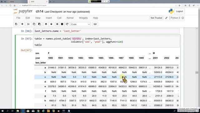 Python for Data Analysis 52. Data Analysis Examples-4: 資料分析範例-4 (recorded on 20190610) смотреть онлайн