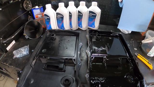 RAM 1500 8 Speed Automatic Transmission Fluid Change 8HP70 смотреть онлайн