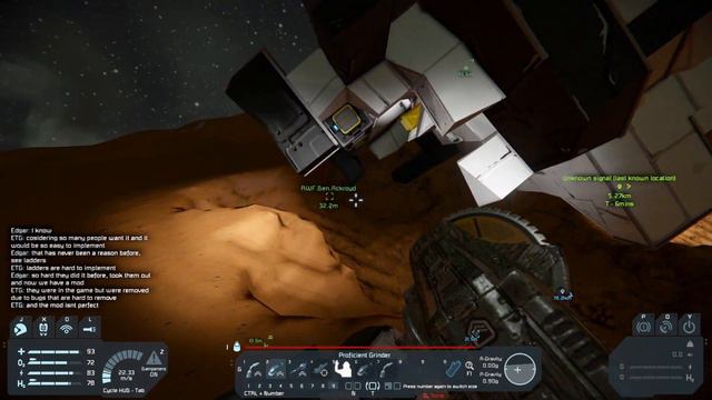 How much weight can you put on a piston? - Space Engineers - Rover Survival Episode 10. смотреть онлайн