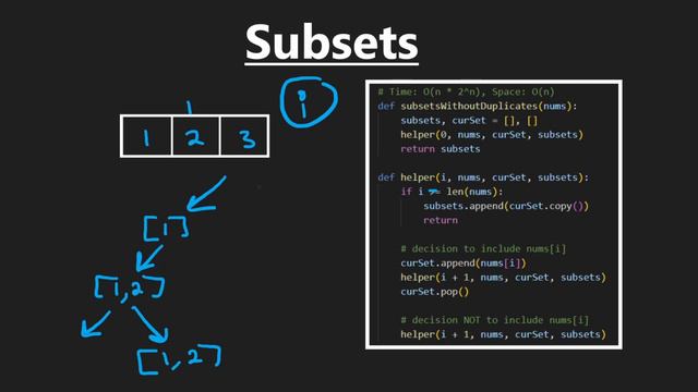5. Backtracking: 1. Subsets (RU) смотреть онлайн