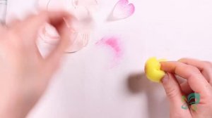 Цветы шиповника из фоамирана