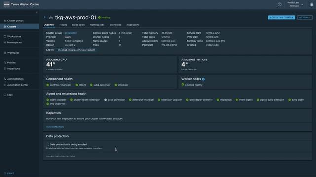 Data Protection on Tanzu Mission Control смотреть онлайн