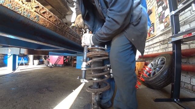 Пружины от ваз 2108 на Kia Spectra//Полное фиаско