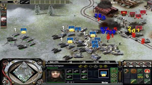 Axis and Allies (2004) - Axis mission #4 - Battle of Stalingrad, hard difficulty, with commentary