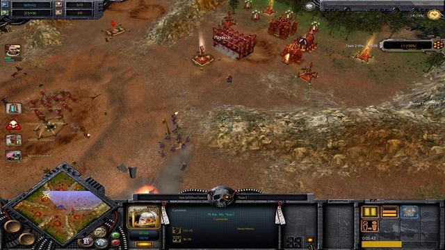 Небольшой Реплей Dawn Of War - Soulstorm  1№