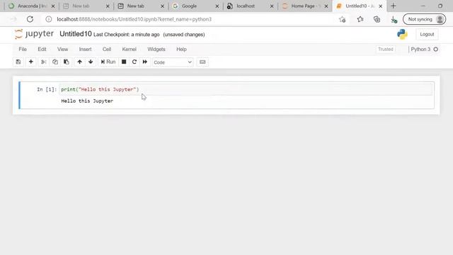 PYTHON | Getting Started | Installation Anaconda | Jupyter Notebook | Quick Start смотреть онлайн