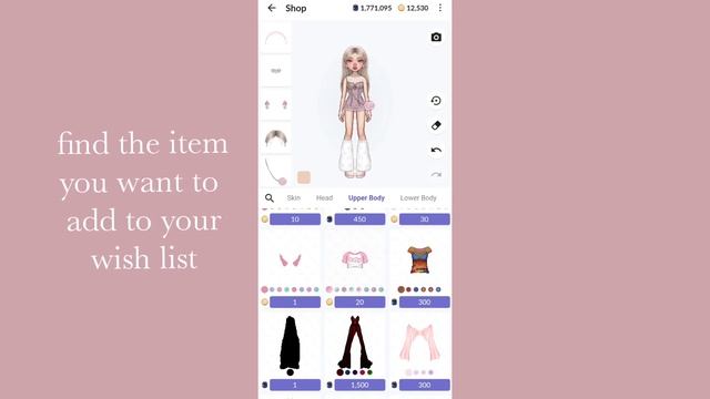 how to add items to your wishlist in everskies смотреть онлайн