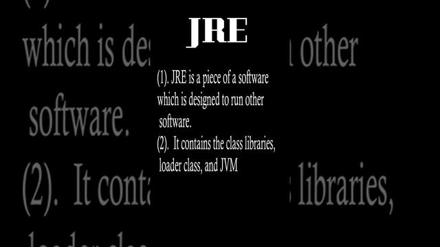 Difference Between JDK, JRE, and JVM in 1 minute || Interview Question #javaprogrammer смотреть онлайн