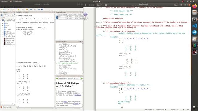 Install, Load, Execute Armadillo Toolbox in Scilab смотреть онлайн