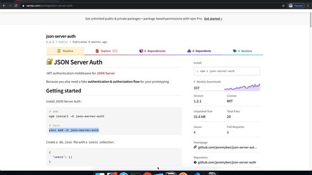Postman Install Json Server Auth смотреть онлайн
