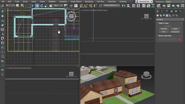 Делаю дом Рика и Морти в 3D. смотреть онлайн