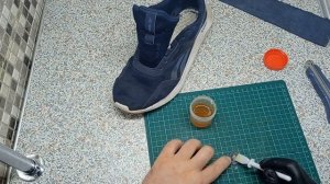 Ремонт сетки на кроссовках