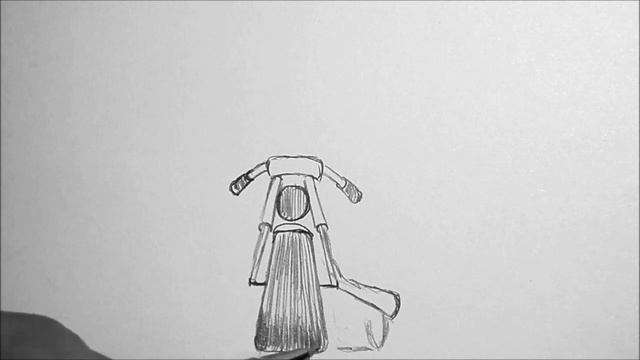 Мотоцикл рисунок смотреть онлайн
