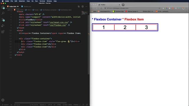CSS3 - FLEXBOX (FLEXBOX-ITEM) #5: flex-grow смотреть онлайн
