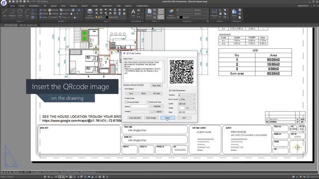 GstarCAD Express Tools- QRcode смотреть онлайн