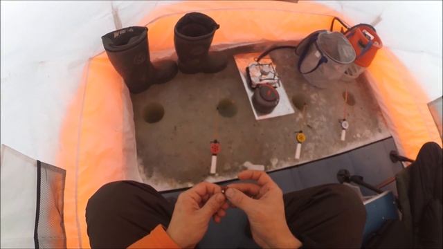 28.12.2019. Зимняя рыбалка на карася с дочкой на озере Уелги. Отличный клёв! смотреть онлайн