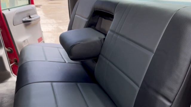 2001 Ford F-550 Simulated Leather Seat Covers смотреть онлайн