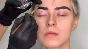 Окрашивание бровей КРАСКОЙ Brow Henna |  как правильно строить форму и подобрать оттенок
