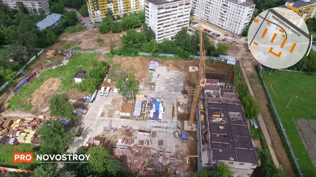 ЖК "Сердце Одинцово " [Ход строительства от 06.07.2017] смотреть онлайн