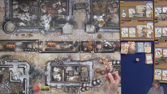 Zombicide: Undead or Alive, Solo Playthrough Mission 2 with 6 survivors смотреть онлайн