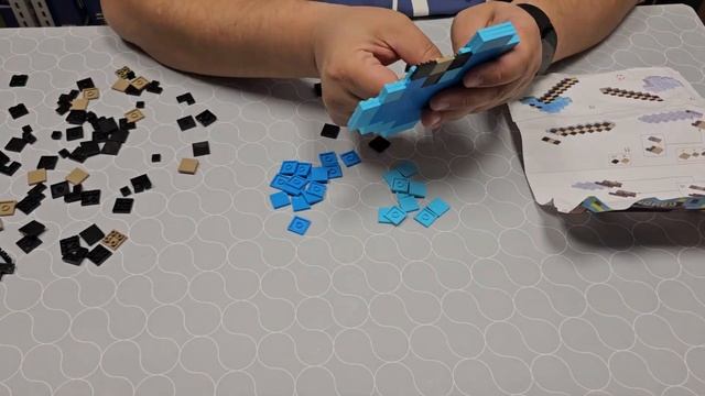 Minecraft алмазный топор аналог Lego. Тестируем конструктор смотреть онлайн