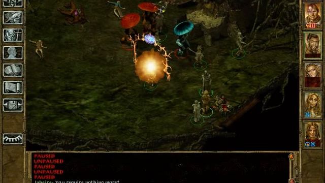 Let's Play the Baldur's Gate Saga - BG II - Mad Mushrooms & Puzzle Tips From Quallo - 25 смотреть онлайн