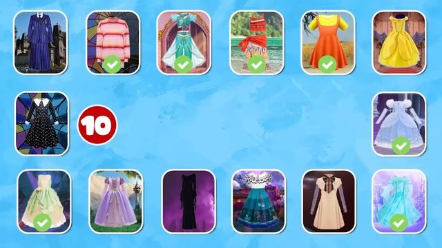 Can You Guess Dress Voice?| Wednesday Netflix, M3gan, Doll Squid Game Dance hard quiz|Great Trivia смотреть онлайн