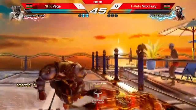 SFN 32 | Undercard: T-Vets | Nixx Fury (Gigas/Fahkumram/Alisa) vs NHK | Vega (Armor King) смотреть онлайн