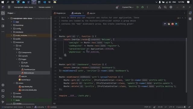 2. Laravel & Inertiajs - Sekilas Tentang SPA, Page Title & Progress Indicator pada Inertiajs смотреть онлайн