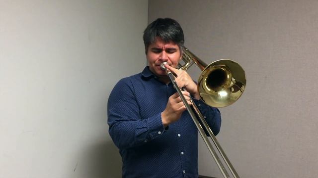 Jazz trombone solo: "In The Wee Small Hours Of The Morning" смотреть онлайн