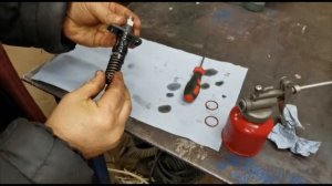 Замена уплотнительных колец на корпусе плунжерной пары 490 двигателя