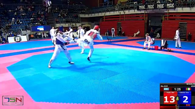 416 Cascas, Giovanni Giacomo, ITA vs Plalis, Stergios, GRE 4 25 смотреть онлайн