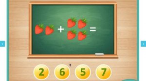 Математические примеры с сложениями для детей 4 5 лет! Развивающая игра для детей