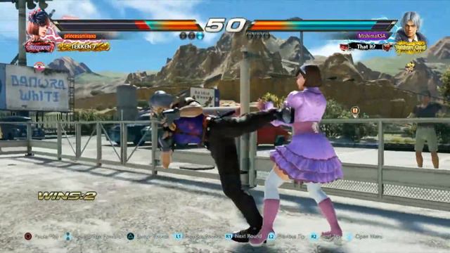 Tekken 7 Anna Williams vs Lee Chaolan смотреть онлайн