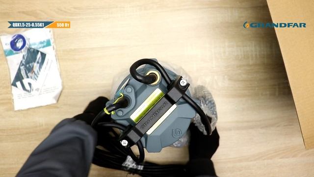 Погружной насос GRANDFAR QDX1.5-12-0.55 K1