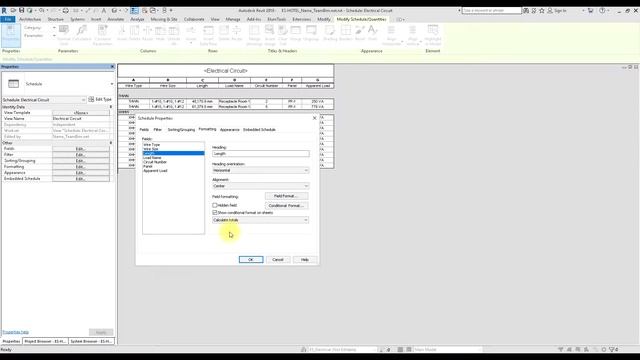 Revit Electrical 2018 - 29 - Calculate total length смотреть онлайн