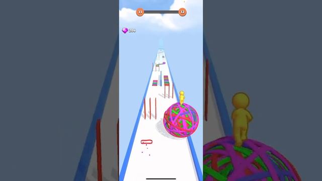 Rubber Ball (Pro) ? - Gameplay IOS, Android #shorts смотреть онлайн