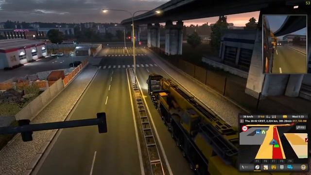 Euro Truck Simulator 2 - Heavy Load Crane 70 tons with Volvo FH 750 l|  Shahzeib Gaming
