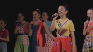 Песня «Дети Земли» - образцовый вокальный ансамбль «Акварель»