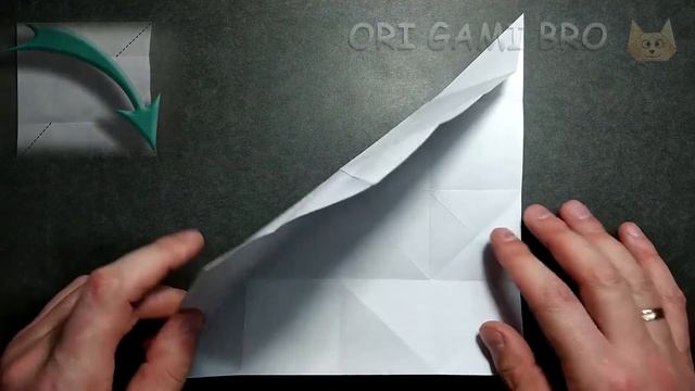 ? Как сделать куб из бумаги | Оригами кубик из одного листа без клея.? смотреть онлайн