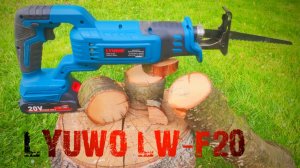 Обзор разборка тест аккумуляторной сабельной пилы LYUWO LW-F20