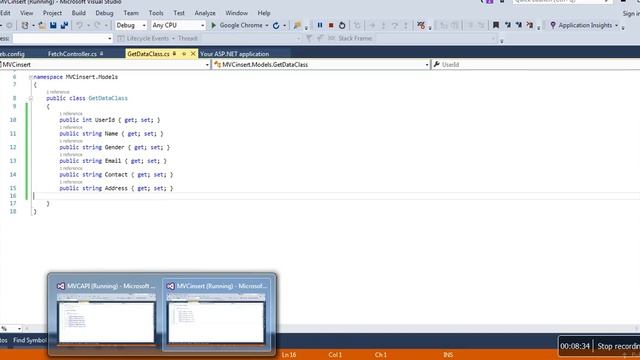 How to insert data into database using web api in asp.net mvc смотреть онлайн